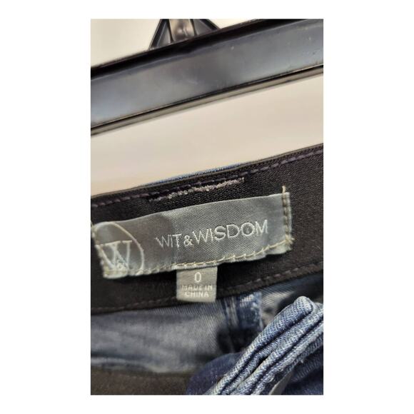 Wit & Wisdom Raw Hem Jeans Size 0 - Picture 5 of 10